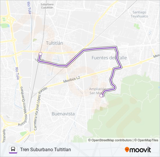 MICROBÚS bus Line Map