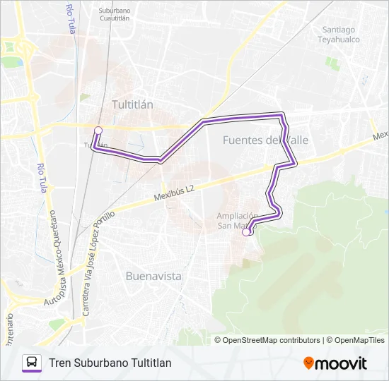 MICROBÚS Bus Line Map
