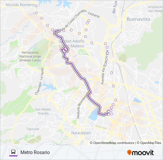 microbús Route: Schedules, Stops & Maps - Metro Rosario (Updated)