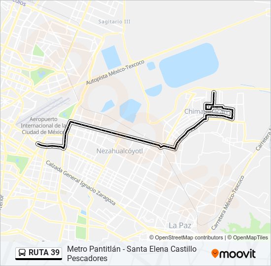 Ruta 39: Horarios, Paradas Y Mapas - Santa Elena Castillo Pescadores ...