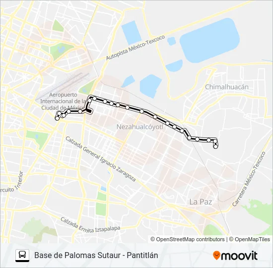 RUTA AB 196 Bus Line Map