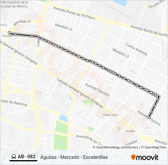 AB- 082 Bus Line Map
