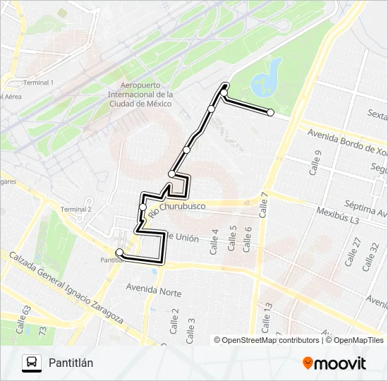 RUTA AB 04 Bus Line Map