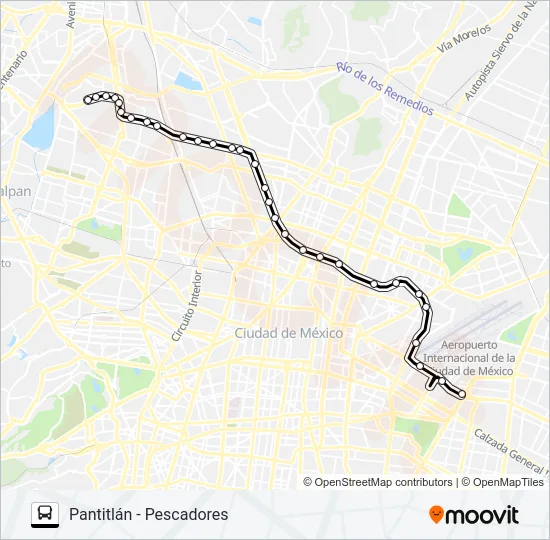RUTA AB 04 Bus Line Map