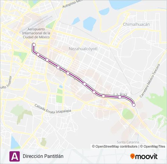 A Metro Line Map