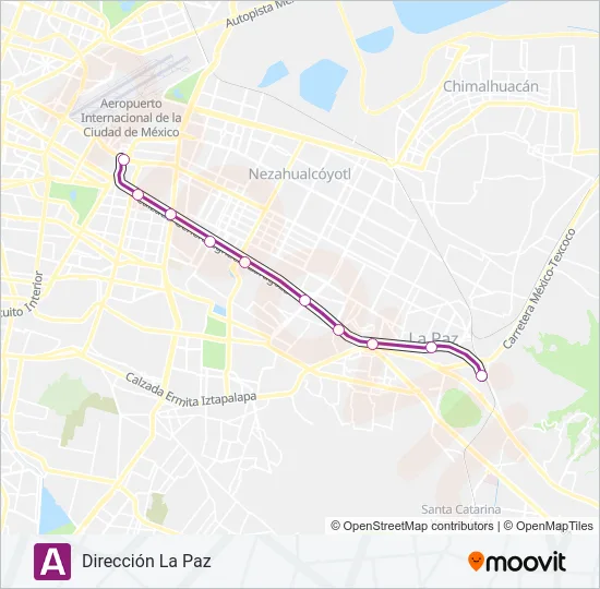 A Metro Line Map
