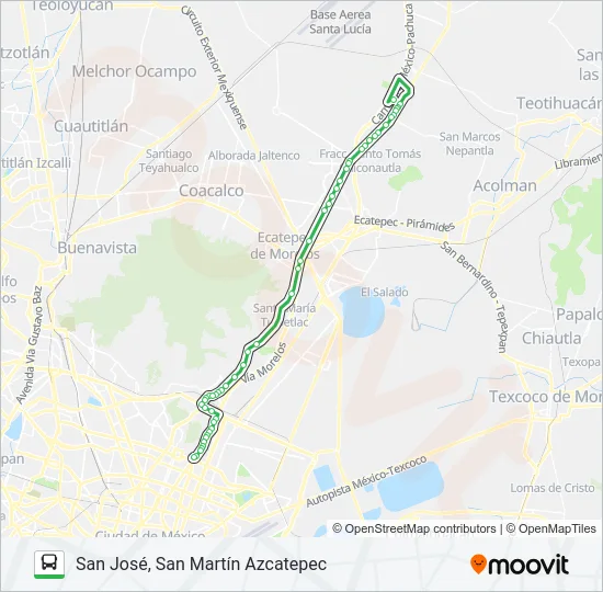 RUTA 44-01 Bus Line Map