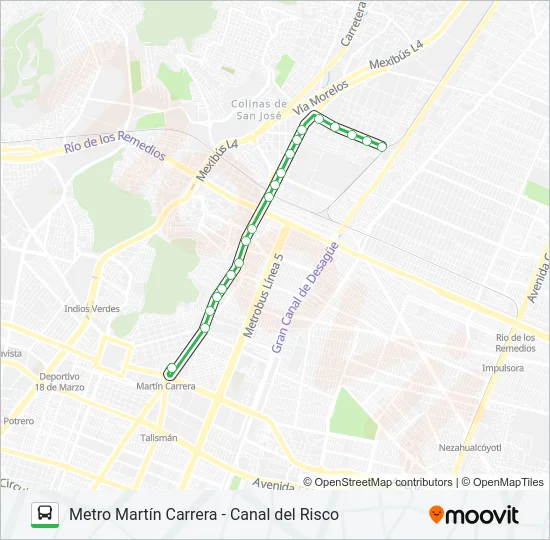 RUTA 44-09 Bus Line Map