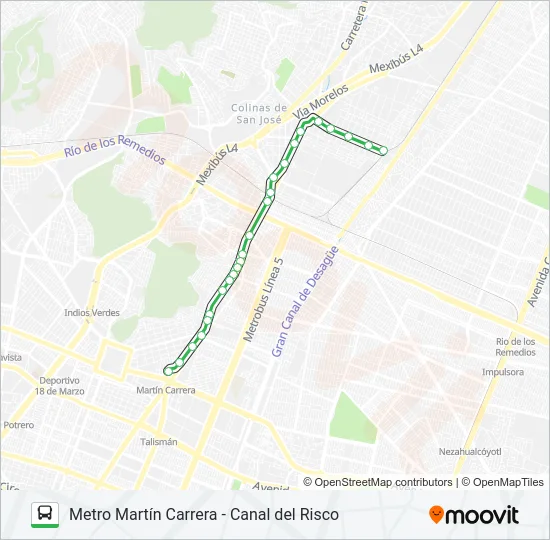 RUTA 44-09 Bus Line Map