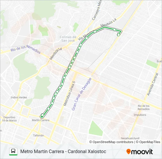 RUTA 44-09 Bus Line Map