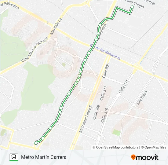 RUTA 44-09 Bus Line Map
