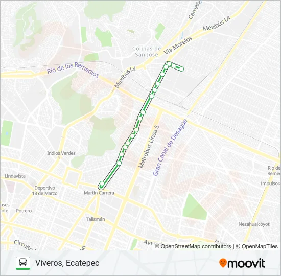RUTA 44-09 Bus Line Map