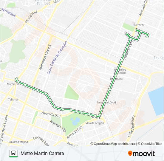 metro martín carrera san marcos ecatepec Route: Schedules, Stops & Maps -  Metro Martín Carrera (Updated)