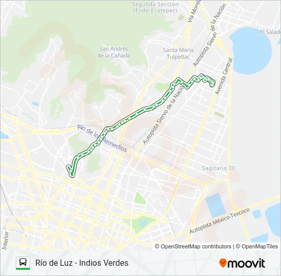 RUTA 44-05 Bus Line Map