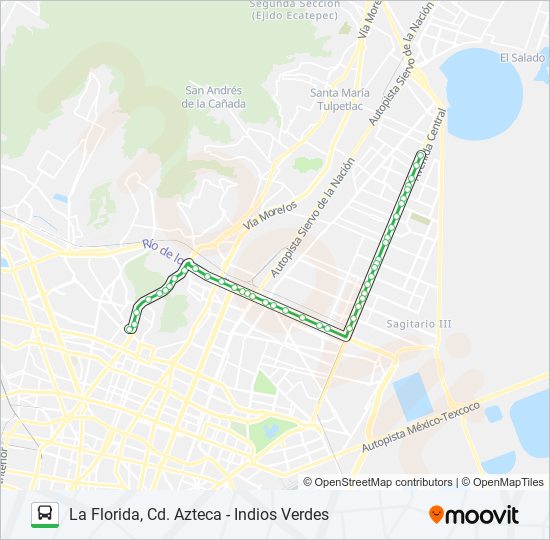 RUTA 44-05 bus Line Map