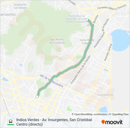 RUTA 44-03 Bus Line Map
