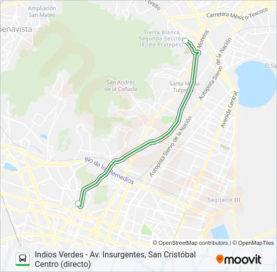 RUTA 44-03 Bus Line Map