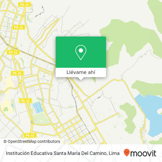 Mapa de Institución Educativa Santa Maria Del Camino