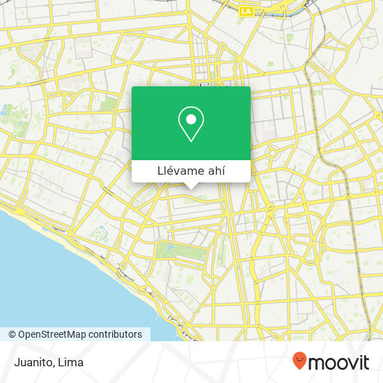 Mapa de Juanito