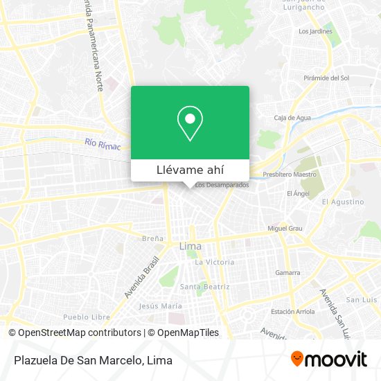 Mapa de Plazuela De San Marcelo