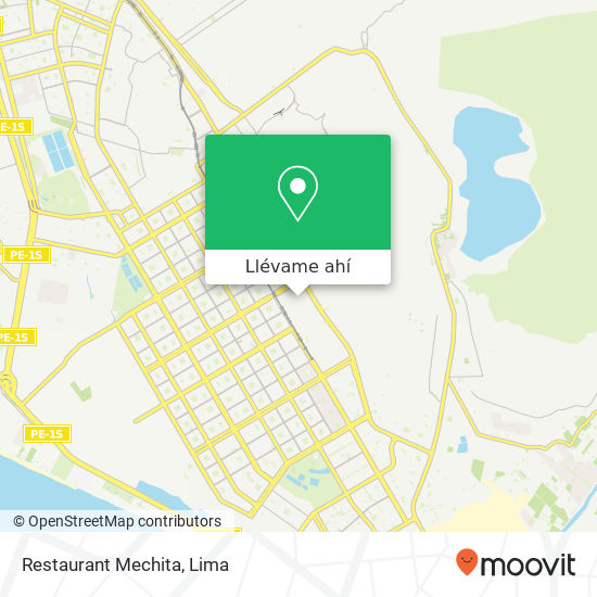 Mapa de Restaurant Mechita
