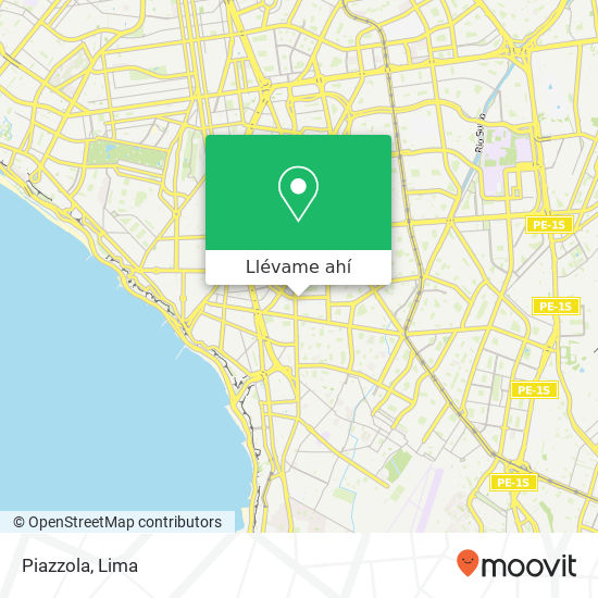 Mapa de Piazzola