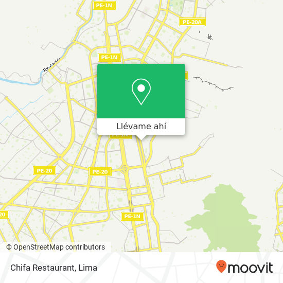 Mapa de Chifa Restaurant