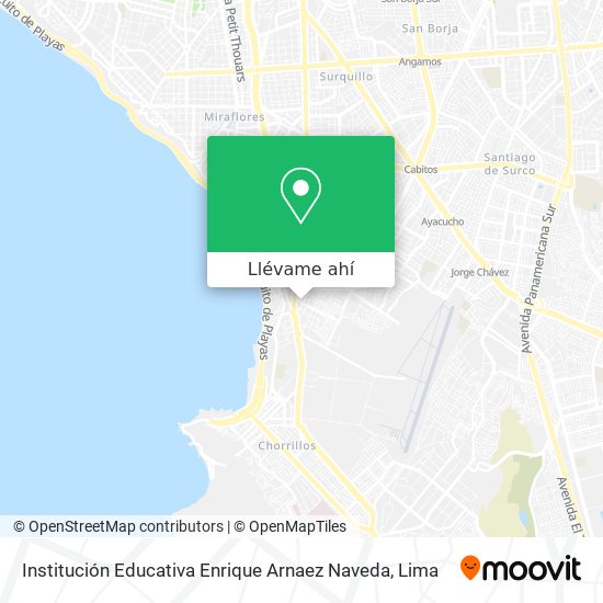 Mapa de Institución Educativa Enrique Arnaez Naveda
