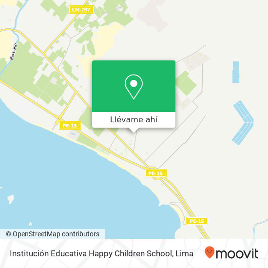 Mapa de Institución Educativa Happy Children School