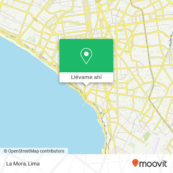Mapa de La Mora