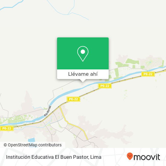 Mapa de Institución Educativa El Buen Pastor