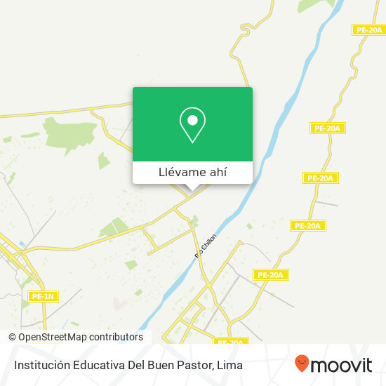 Mapa de Institución Educativa Del Buen Pastor