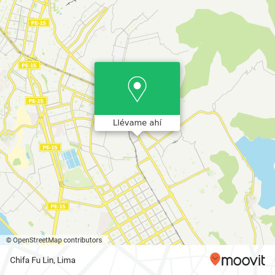 Mapa de Chifa Fu Lin