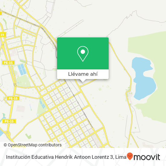 Mapa de Institución Educativa Hendrik Antoon Lorentz 3