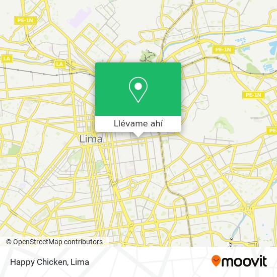 Mapa de Happy Chicken