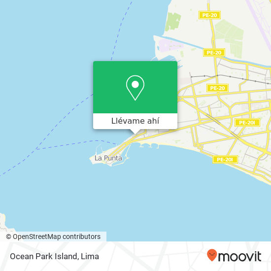 Mapa de Ocean Park Island