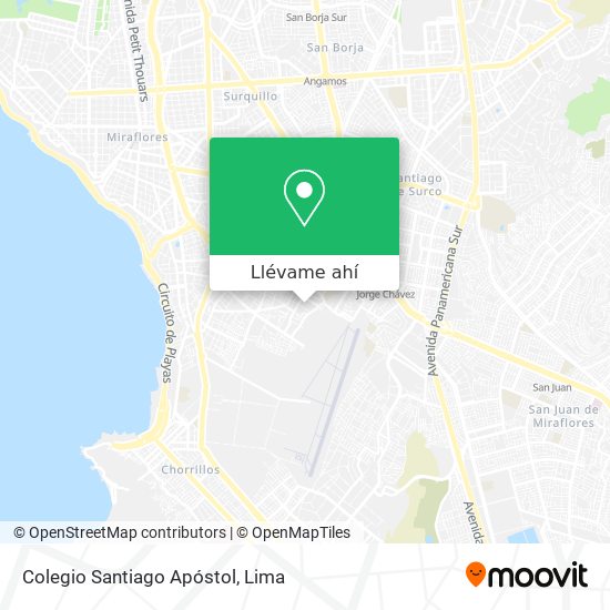 Mapa de Colegio Santiago Apóstol