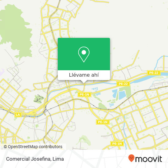 Mapa de Comercial Josefina