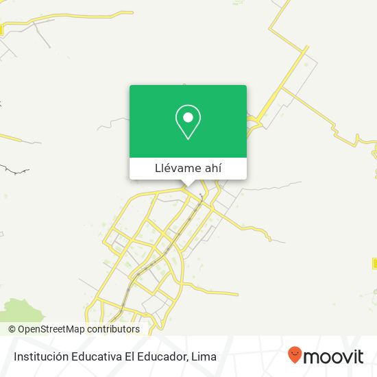 Mapa de Institución Educativa El Educador