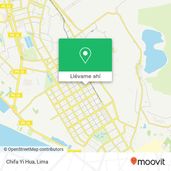 Mapa de Chifa Yi Hua