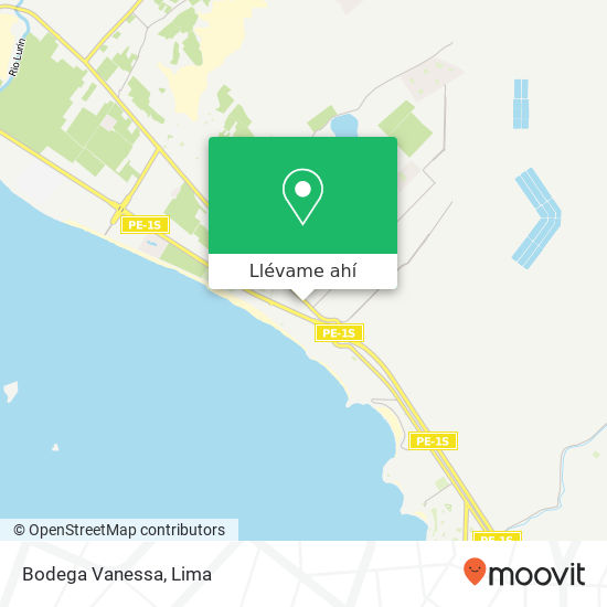 Mapa de Bodega Vanessa