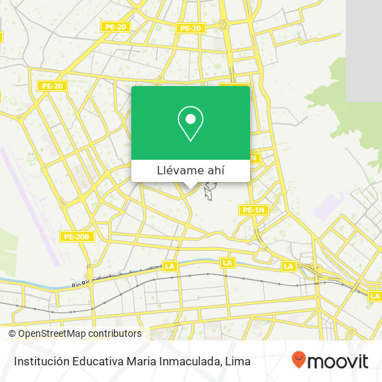 Mapa de Institución Educativa Maria Inmaculada