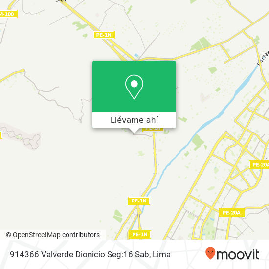 Mapa de 914366 Valverde Dionicio Seg:16 Sab