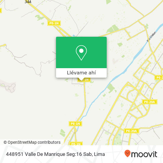 Mapa de 448951 Valle De Manrique Seg:16 Sab