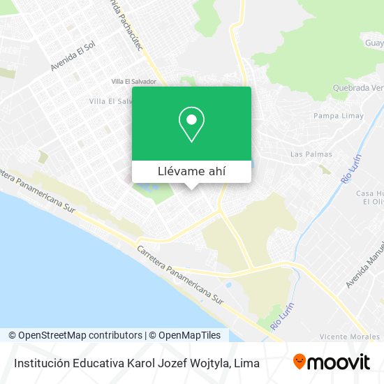 Mapa de Institución Educativa Karol Jozef Wojtyla