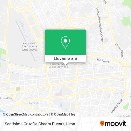 Mapa de Santisima Cruz De Chacra Puente
