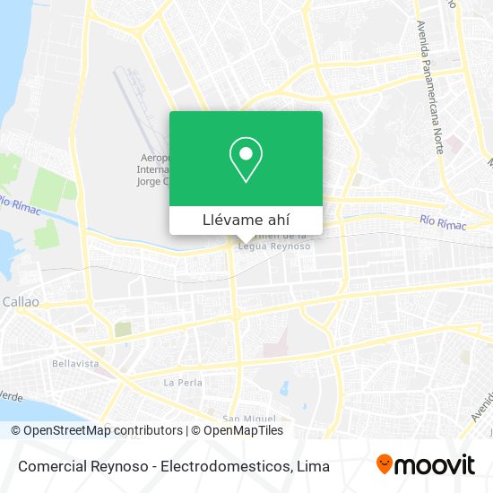 Mapa de Comercial Reynoso - Electrodomesticos