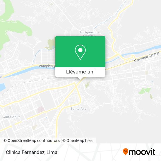 Mapa de Clinica Fernandez