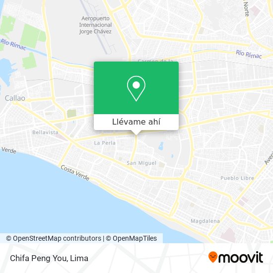 Mapa de Chifa Peng You