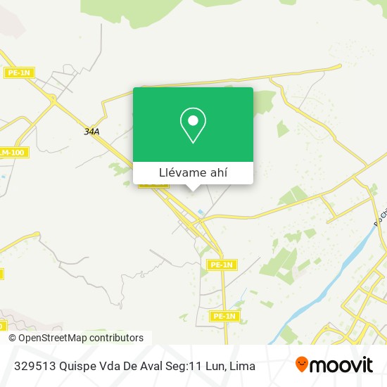 Mapa de 329513 Quispe Vda De Aval Seg:11 Lun